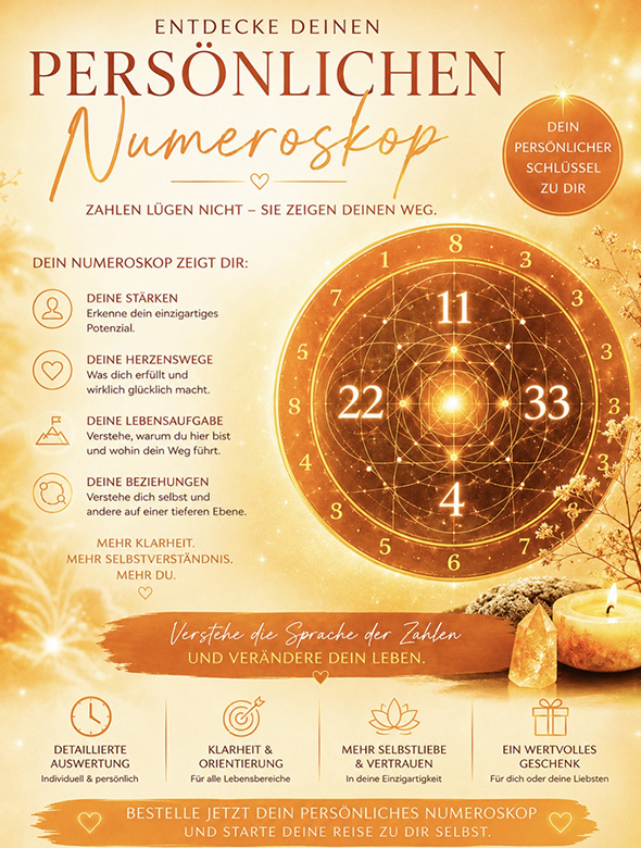 Entdecke dein persönliches Numeroskop